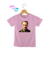 Mustafa Kemal Atatürk Pembe Çocuk Unisex - Tisho
