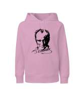Mustafa Kemal Atatürk Pembe Çocuk Unisex Hoodie Kapüşonlu - Tisho
