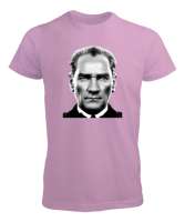 Mustafa Kemal Atatürk Pembe Erkek Tişört - Tisho