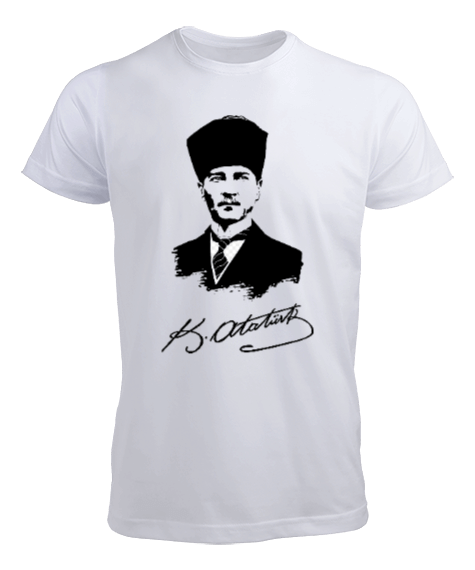 Tisho - Mustafa Kemal Atatürk T-shirt Erkek Erkek Tişört