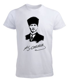 Mustafa Kemal Atatürk T-shirt Erkek Erkek Tişört - Tisho