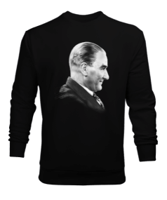 Tisho - Mustafa Kemal Atatürk T4 Erkek Sweatshirt