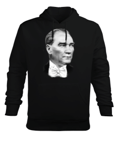 Mustafa Kemal Atatürk T5 Erkek Kapüşonlu Hoodie Sweatshirt - Tisho