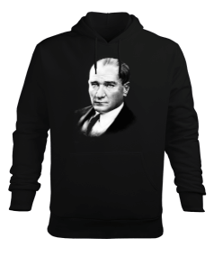 Tisho - Mustafa Kemal Atatürk T6 Erkek Kapüşonlu Hoodie Sweatshirt