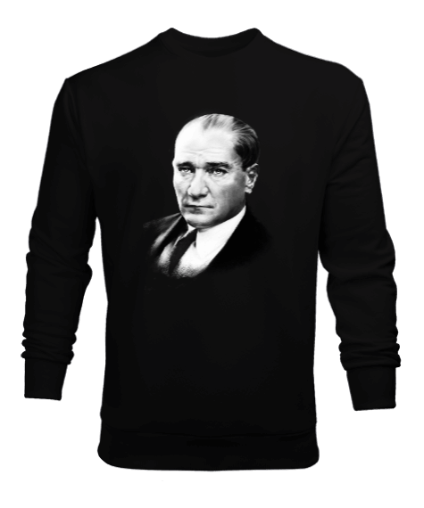 Tisho - Mustafa Kemal Atatürk T6 Erkek Sweatshirt