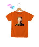 Mustafa Kemal Atatürk Turuncu Çocuk Unisex - Tisho