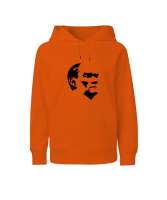 Mustafa Kemal Atatürk Turuncu Çocuk Unisex Hoodie Kapüşonlu - Tisho