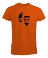 Mustafa Kemal Atatürk Turuncu Erkek Tişört - Tisho