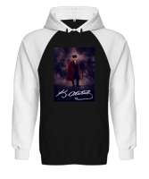 Mustafa Kemal Atatürk V5 Siyah/Beyaz Orjinal Reglan Hoodie Unisex Sweatshirt - Tisho