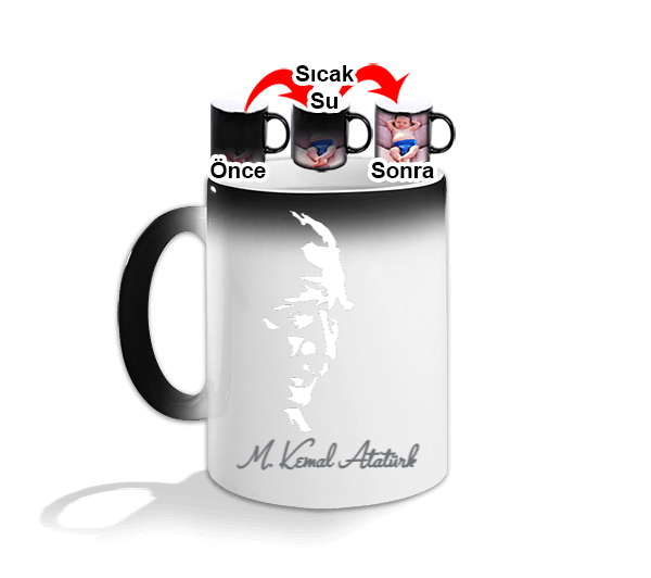 Tisho - Mustafa Kemal Atatürk Ve Türkiye Sihirli Kupa Bardak