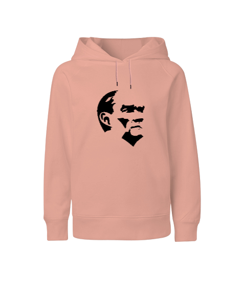 Tisho - Mustafa Kemal Atatürk Yavru Ağzı Çocuk Unisex Hoodie Kapüşonlu