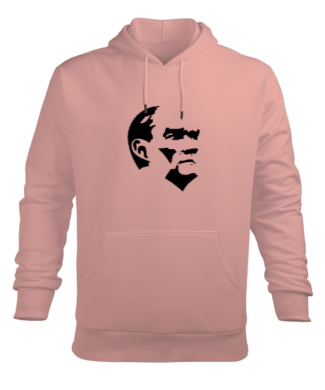 Tisho - Mustafa Kemal Atatürk Yavru Ağzı Erkek Kapüşonlu Hoodie Sweatshirt