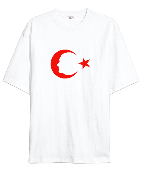 Tisho - Mustafa Kemal Atatürkiye v1 Oversize Unisex Tişört
