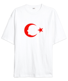 Mustafa Kemal Atatürkiye v1 Oversize Unisex Tişört - Tisho