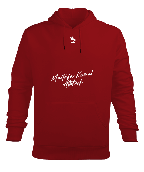 Tisho - Mustafa Kemal Atatürkün Bursa Nutku Erkek Kapüşonlu Hoodie Sweatshirt