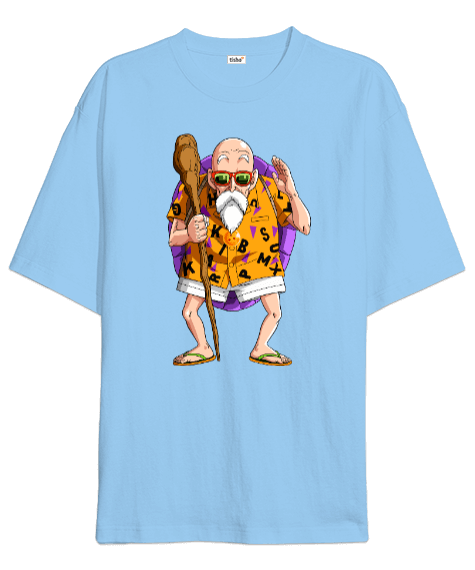 Tisho - Muten Roshi Oversize Unisex Tişört