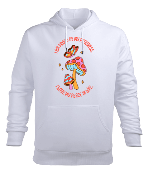 Tisho - My Love Life Erkek Kapüşonlu Hoodie Sweatshirt