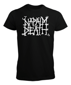 Tisho - Napalm Death - OneArtTasarım - İzmir Metal Kitlesi Erkek Tişört