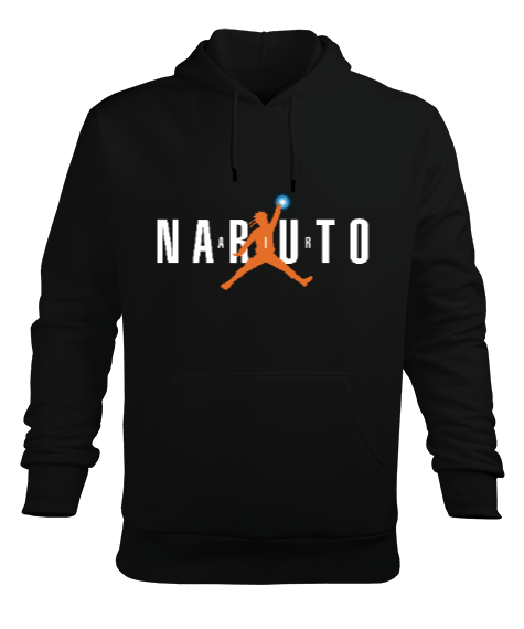Tisho - Naruto Air Erkek Kapüşonlu Hoodie Sweatshirt