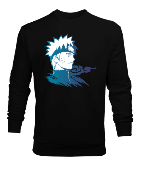 Tisho - Naruto Anime Baskılı Erkek Sweatshirt
