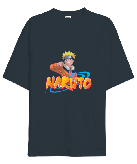 Tisho - Naruto Anime Oversize Oversize Unisex Tişört