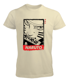 Tisho - Naruto Anime Tasarım Baskılı Erkek Tişört