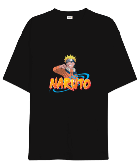 Tisho - Naruto baskılı Oversize Unisex Tişört
