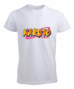 Tisho - Naruto Beyaz Erkek T-shirt S / M / L / XL Erkek Tişört