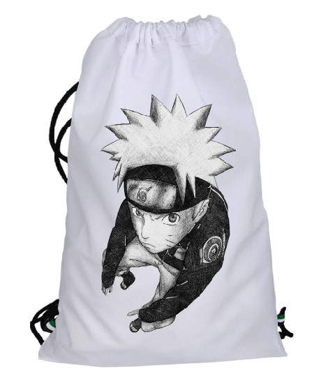 Tisho - Naruto büzgülü sport çanta Büzgülü spor çanta