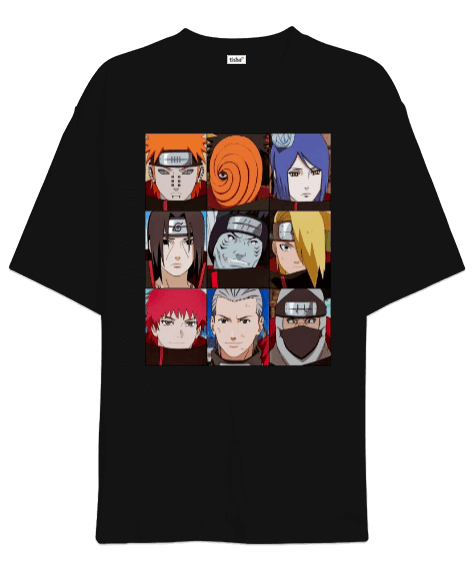 Tisho - Naruto Oversize Unisex Tişört