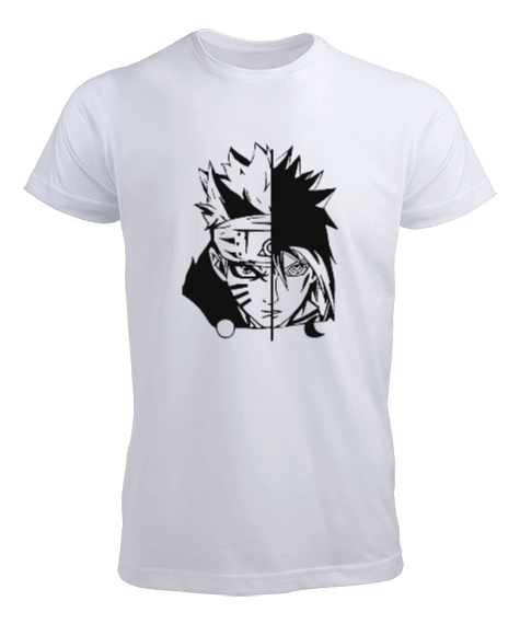 Tisho - Naruto Sasuke Erkek Tişört