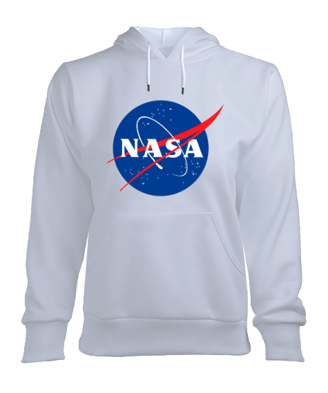 Tisho - nasa baskılı bayan sweatshirt Kadın Kapşonlu Hoodie Sweatshirt