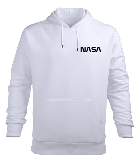 Tisho - NASA Erkek Sweatshirt Erkek Kapüşonlu Hoodie Sweatshirt