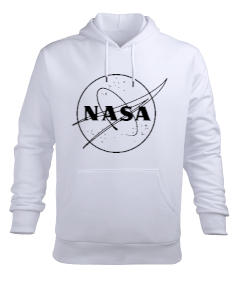Tisho - Nasa görselli hoodie Erkek Kapüşonlu Hoodie Sweatshirt