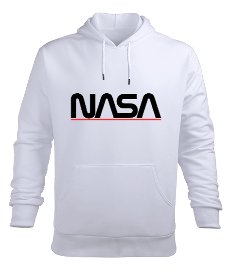 Tisho - NASA HOODİE Erkek Kapüşonlu Hoodie Sweatshirt