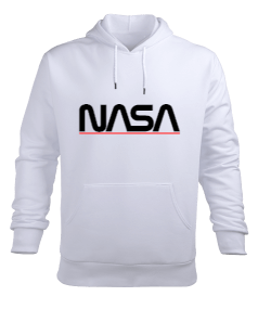 NASA HOODİE Erkek Kapüşonlu Hoodie Sweatshirt - Thumbnail