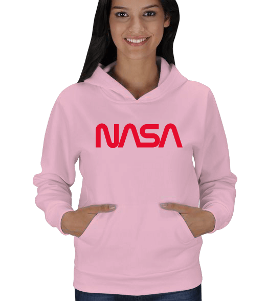 NASA Kadın Kapşonlu