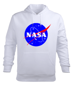 Tisho - NASA logolu kapşollu sweatshirt Erkek Kapüşonlu Hoodie Sweatshirt