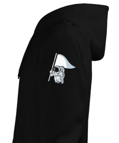 NASA Logolu Sweatshirt Erkek Kapşonlu Erkek Kapüşonlu Hoodie Sweatshirt - Thumbnail