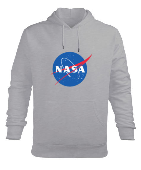 Tisho - Nasa Sweatshirt Erkek Kapüşonlu Hoodie Sweatshirt