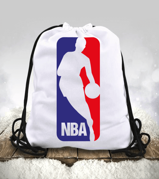 Tisho - NBA Logolu Büzgülü spor çanta