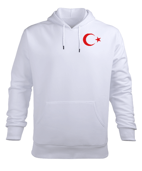 Tisho - Ne mulu diyen türküme yazılı erkek uzun kol tişort Erkek Kapüşonlu Hoodie Sweatshirt