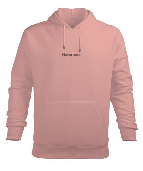 Tisho - Nevermind Erkek Kapüşonlu Hoodie Sweatshirt