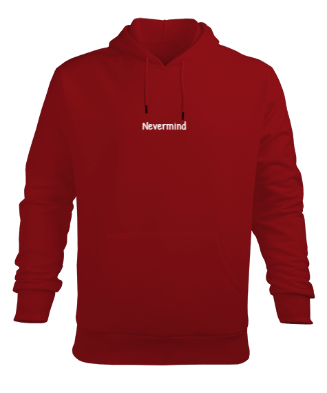 Tisho - Nevermind Erkek Kapüşonlu Hoodie Sweatshirt