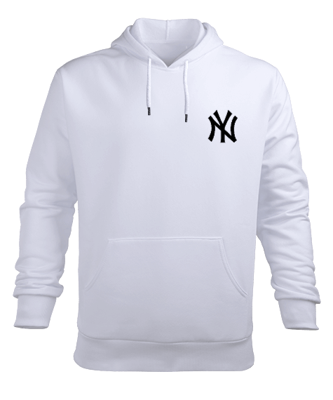Tisho - New York logolu Sweatshirt Erkek Kapüşonlu Hoodie Sweatshirt