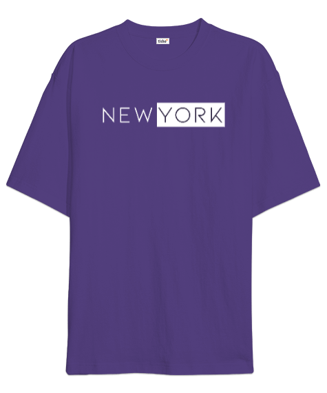 Tisho - New York Şehri Oversize Unisex Tişört