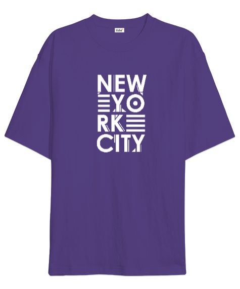 Tisho - New York Şehri v3 Oversize Unisex Tişört