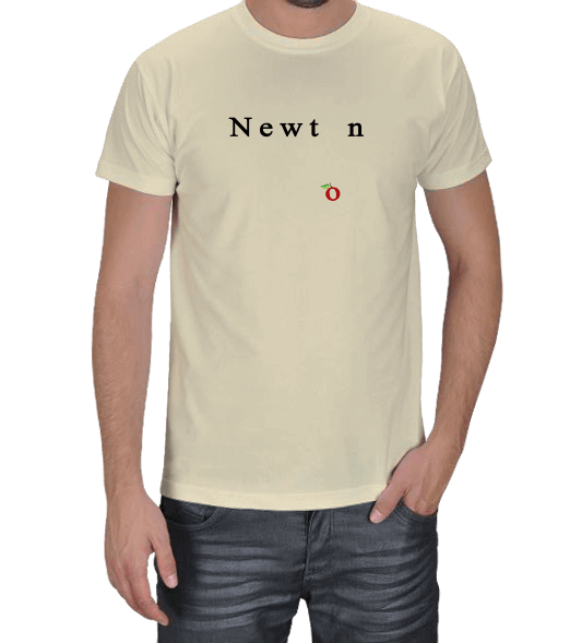 Newton - Bilim Adamları Serisi Erkek Tişört