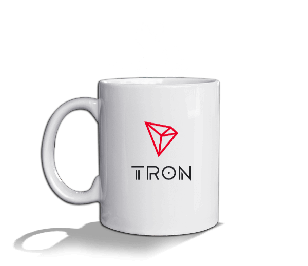 Tisho - Nfes Tron - TRX Beyaz Kupa Bardak