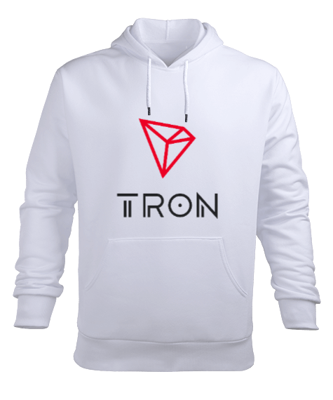 Tisho - Nfes Tron - TRX Erkek Kapüşonlu Hoodie Sweatshirt